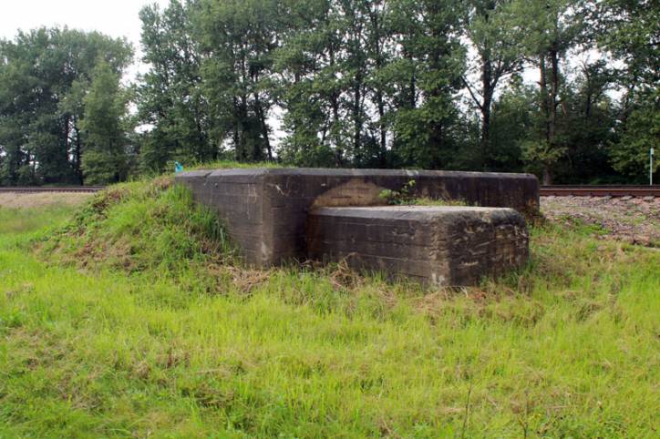 Połack.  German Fortifications from Second World War time