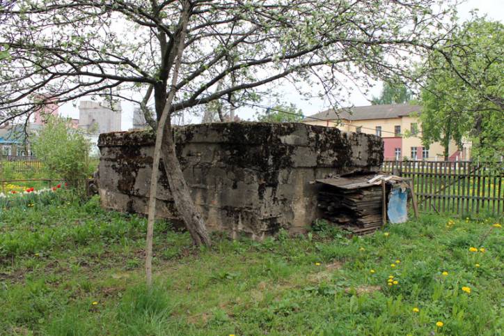 Połack.  German Fortifications from Second World War time