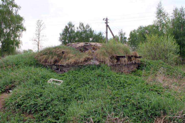 Połack.  German Fortifications from Second World War time