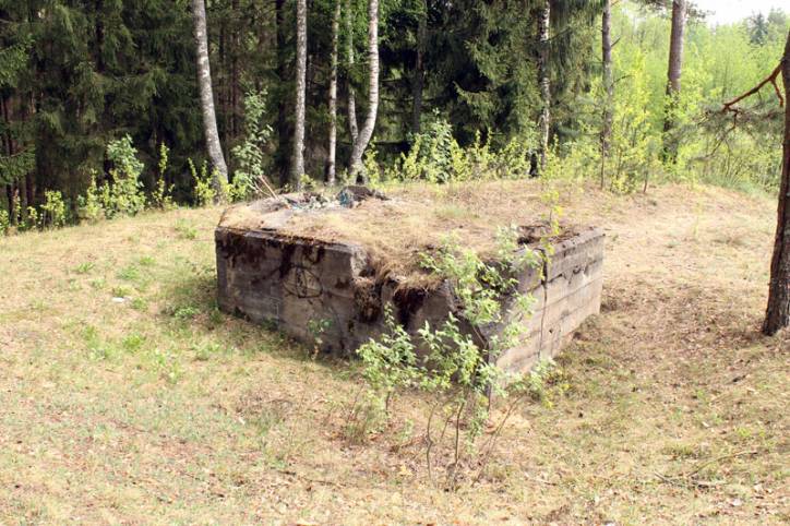 Połack.  German Fortifications from Second World War time