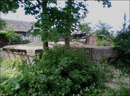 Połack.  German Fortifications from Second World War time