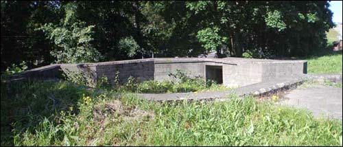 Połack.  German Fortifications from Second World War time