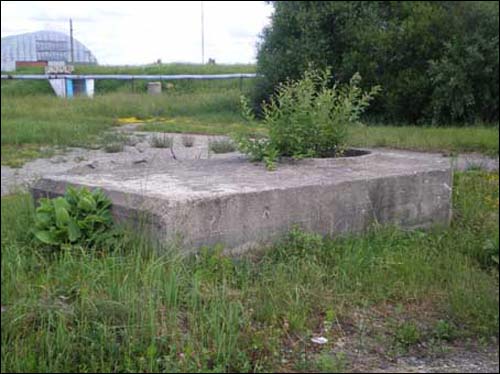 Połack.  German Fortifications from Second World War time