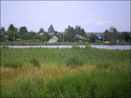 Połack.   Vałova pond