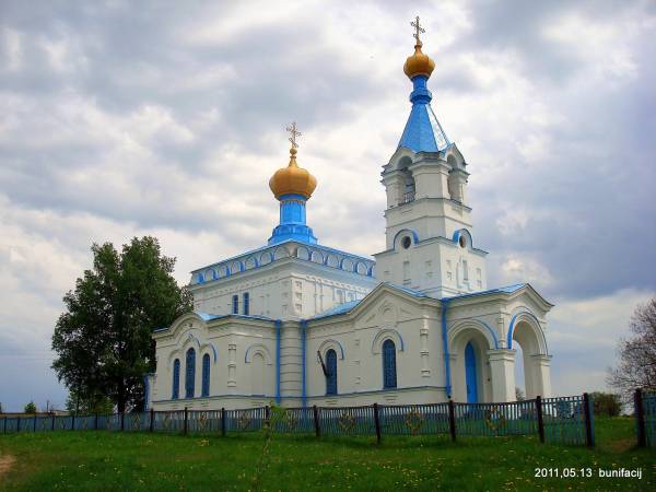 Špakoŭščyna. Orthodox church of the Transfiguration