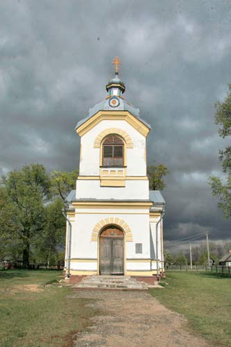 Orthodox church of St. Nicholas . Front view  - Orthodox church of St. Nicholas. Front view
