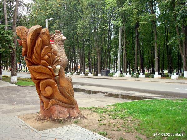 Rossony (Stanisławowo). Ulice miasteczka 