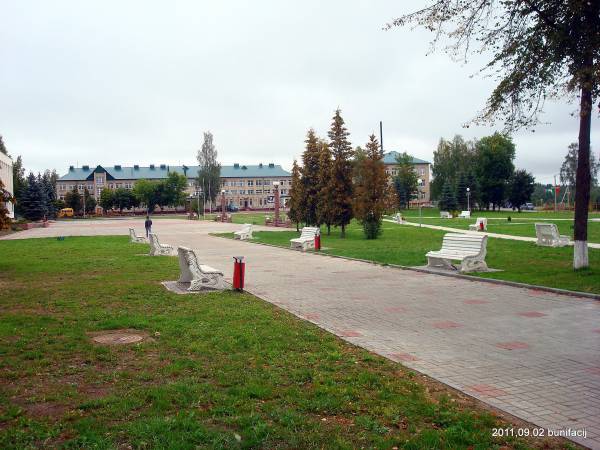 Rossony (Stanisławowo). Ulice miasteczka 