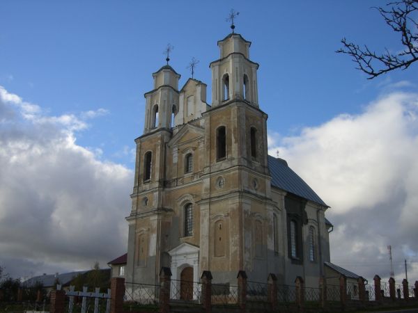 Hiermanavičy. Catholic church of the Transfiguration of the Lord