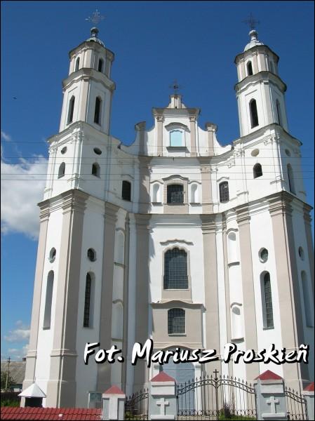 Łužki. Catholic church of St. Michael the Archangel