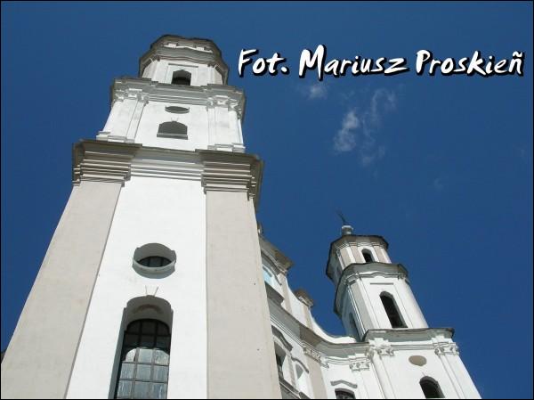 Łužki. Catholic church of St. Michael the Archangel