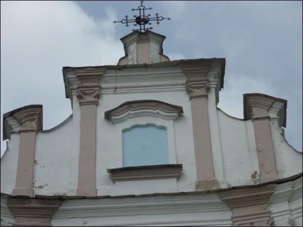 Łužki. Catholic church of St. Michael the Archangel