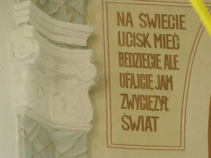 Łužki. Catholic church of St. Michael the Archangel