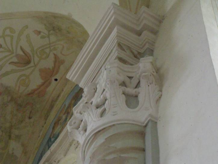 Łužki. Catholic church of St. Michael the Archangel