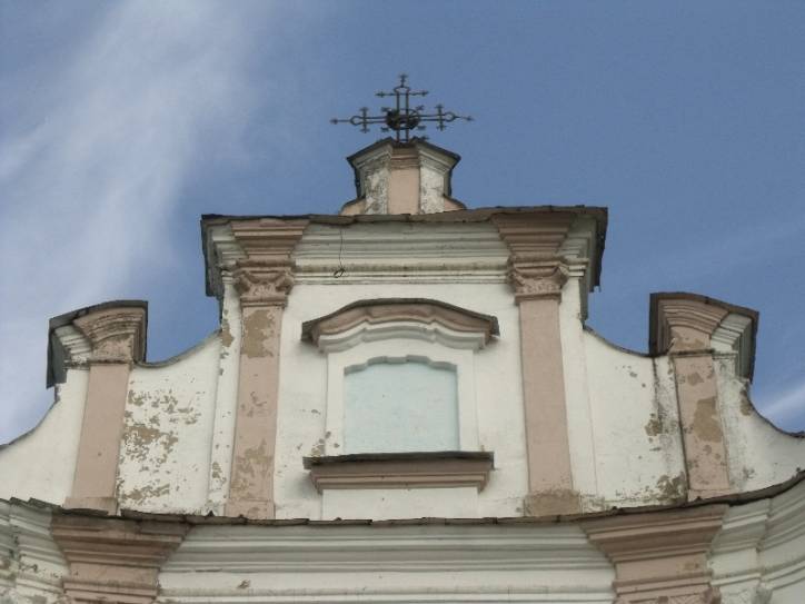 Łužki. Catholic church of St. Michael the Archangel