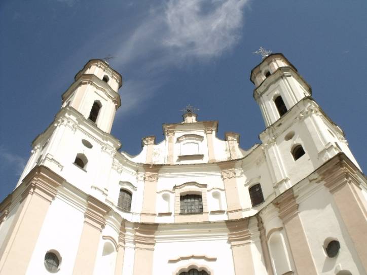 Łužki. Catholic church of St. Michael the Archangel