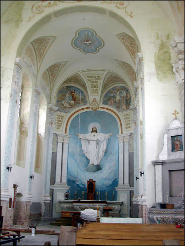 Łužki. Catholic church of St. Michael the Archangel