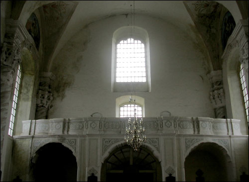 Łužki. Catholic church of St. Michael the Archangel