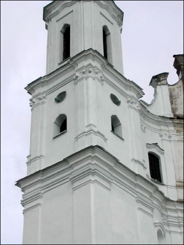Łužki. Catholic church of St. Michael the Archangel