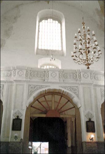 Łużki |  Kościół Św. Michała Archanioła. Chór, fragment