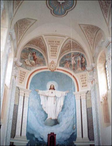 Łužki. Catholic church of St. Michael the Archangel