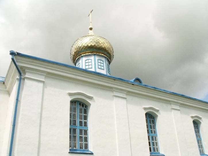 Łužki. Orthodox church of the Birth of the Virgin