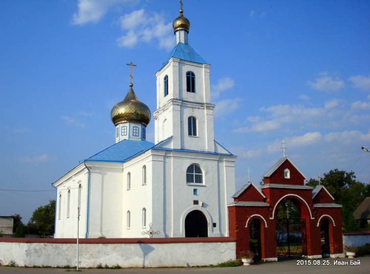 Łužki. Orthodox church of the Birth of the Virgin