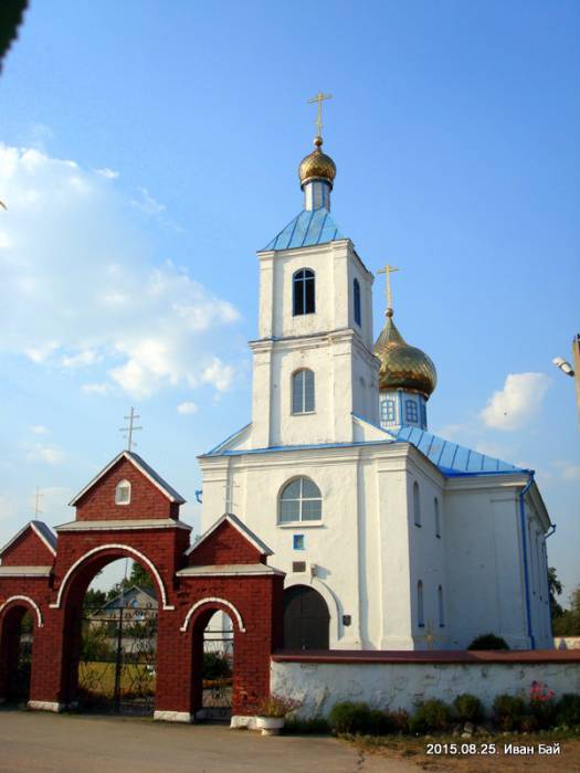 Łužki. Orthodox church of the Birth of the Virgin