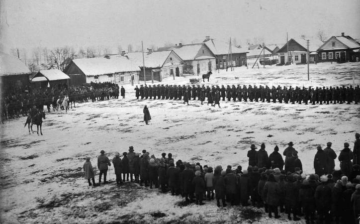 Łužki. Old photos of the township 