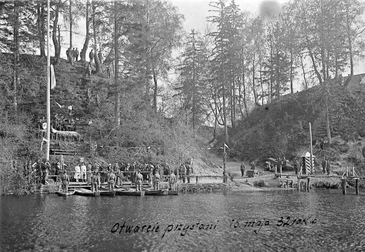 Łužki. Old photos of the township 