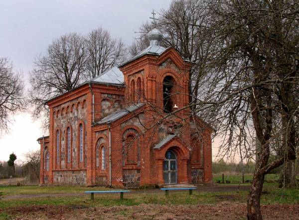 Leskavičy.  Orthodox church of Sergius of Radonezh