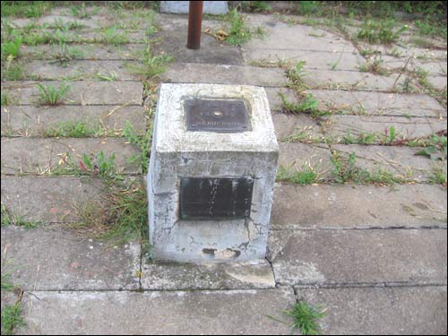 Ivacevičy.  Struve Geodetic Arc, station point