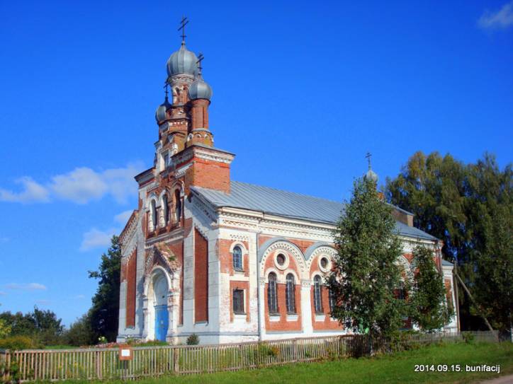 Łoŭža. Orthodox church of the Assumption