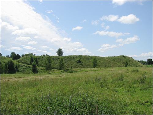 Druck.  Site of ancient settlement 
