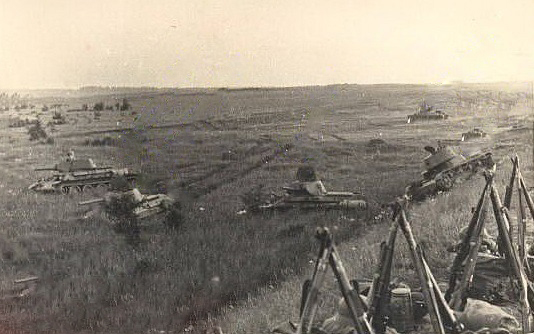 Tałačyn. Town at the old photos 