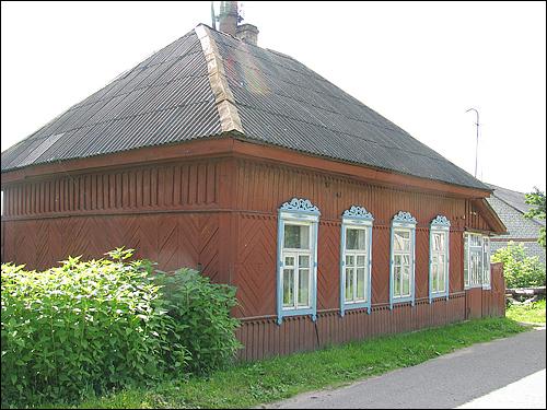 Tałačyn. Town streets 