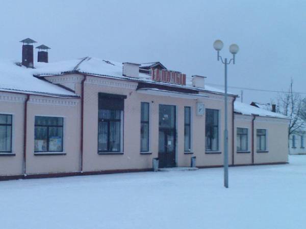 Tałačyn. Town streets 