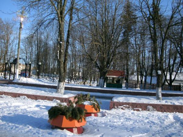 Tałačyn. Town streets 