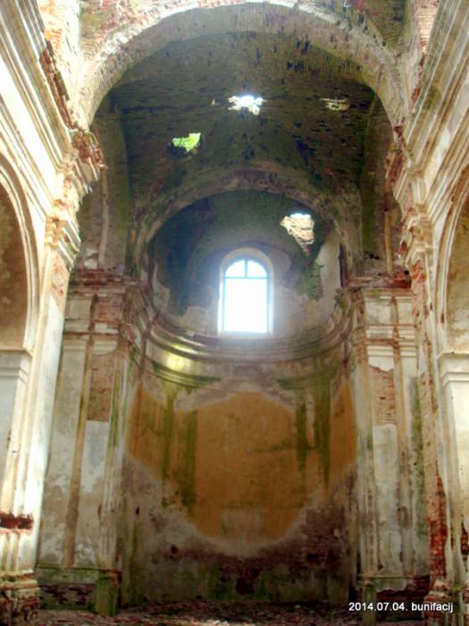 Sieliszcze. Kościół św. Weroniki i klasztor Bernardynów