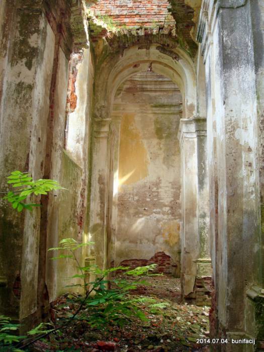 Sieliszcze. Kościół św. Weroniki i klasztor Bernardynów