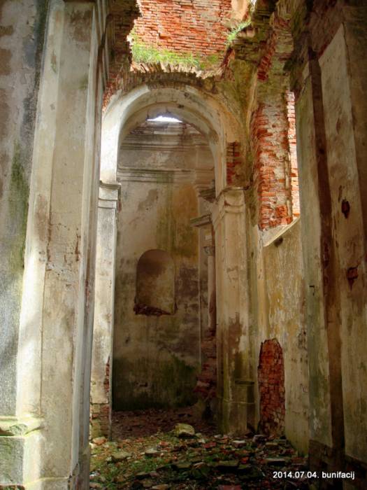 Sieliszcze. Kościół św. Weroniki i klasztor Bernardynów