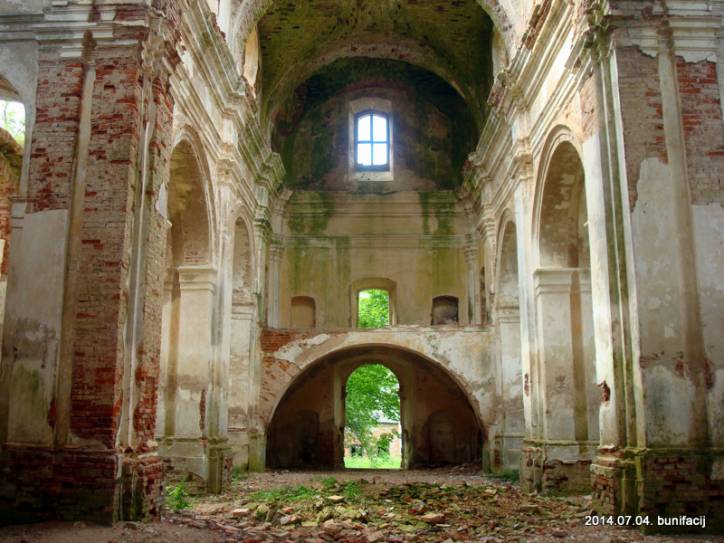 Sieliszcze. Kościół św. Weroniki i klasztor Bernardynów