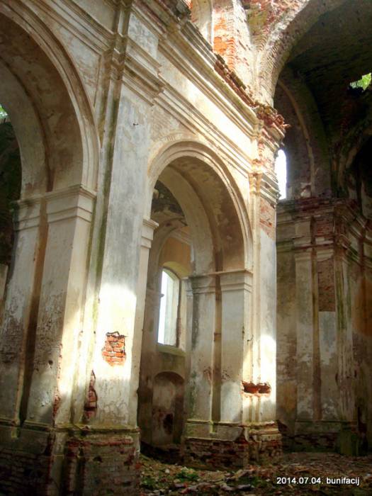 Sieliszcze. Kościół św. Weroniki i klasztor Bernardynów