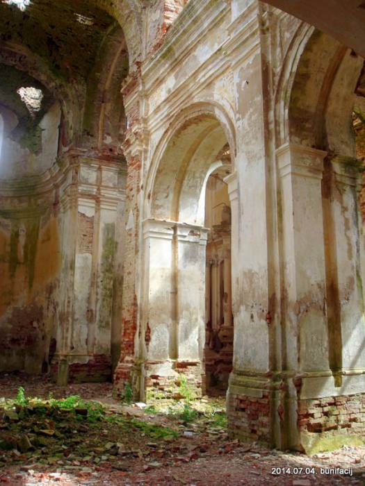 Sieliszcze. Kościół św. Weroniki i klasztor Bernardynów