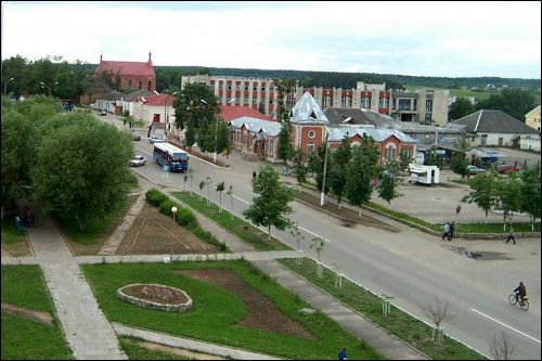 Ушачи. Улицы местечка 