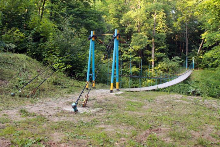 Сар'я. Прысядзібны парк пры былой сядзібе Лапацінскіх