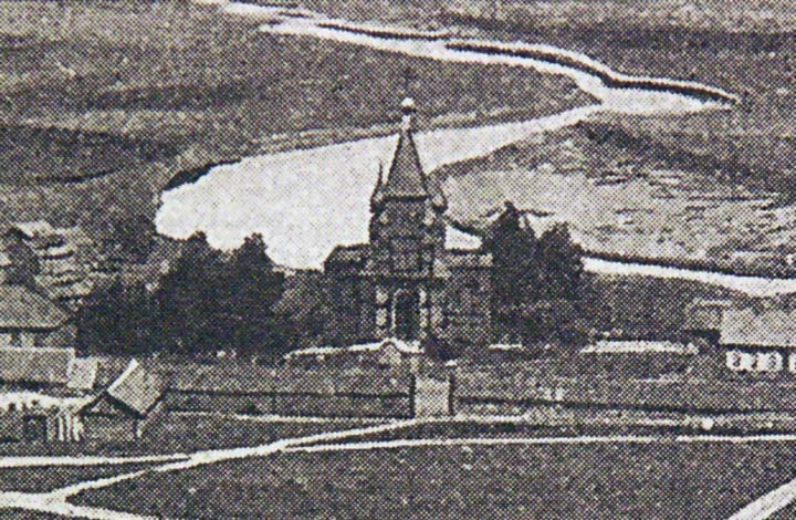 Vałyncy.  Orthodox church of St. Barys And St. Hlieb
