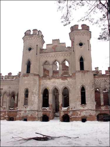 Mereczowszczyzna (Kosów). Pałac Pusłowskich