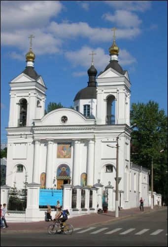 Viciebsk. Orthodox church of the Protection of the Holy Virgin