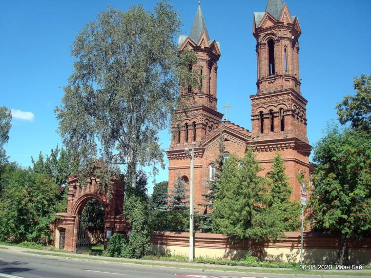 Viciebsk. Catholic church of St. Barbara